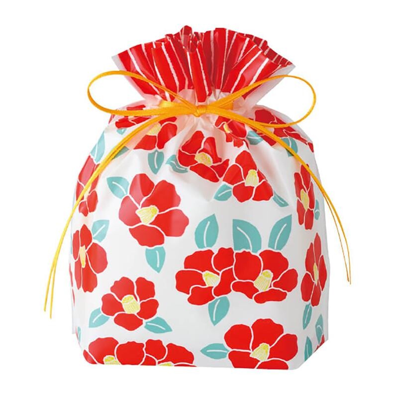 HEADS Japanese Camellia Drawstring Gift Bag – Small HEADS