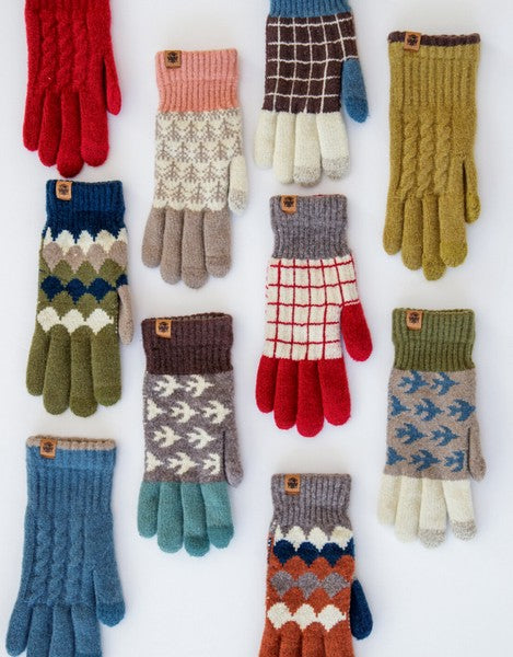 Testava made in Japan touchscreen gloves pre-order assorted colors
