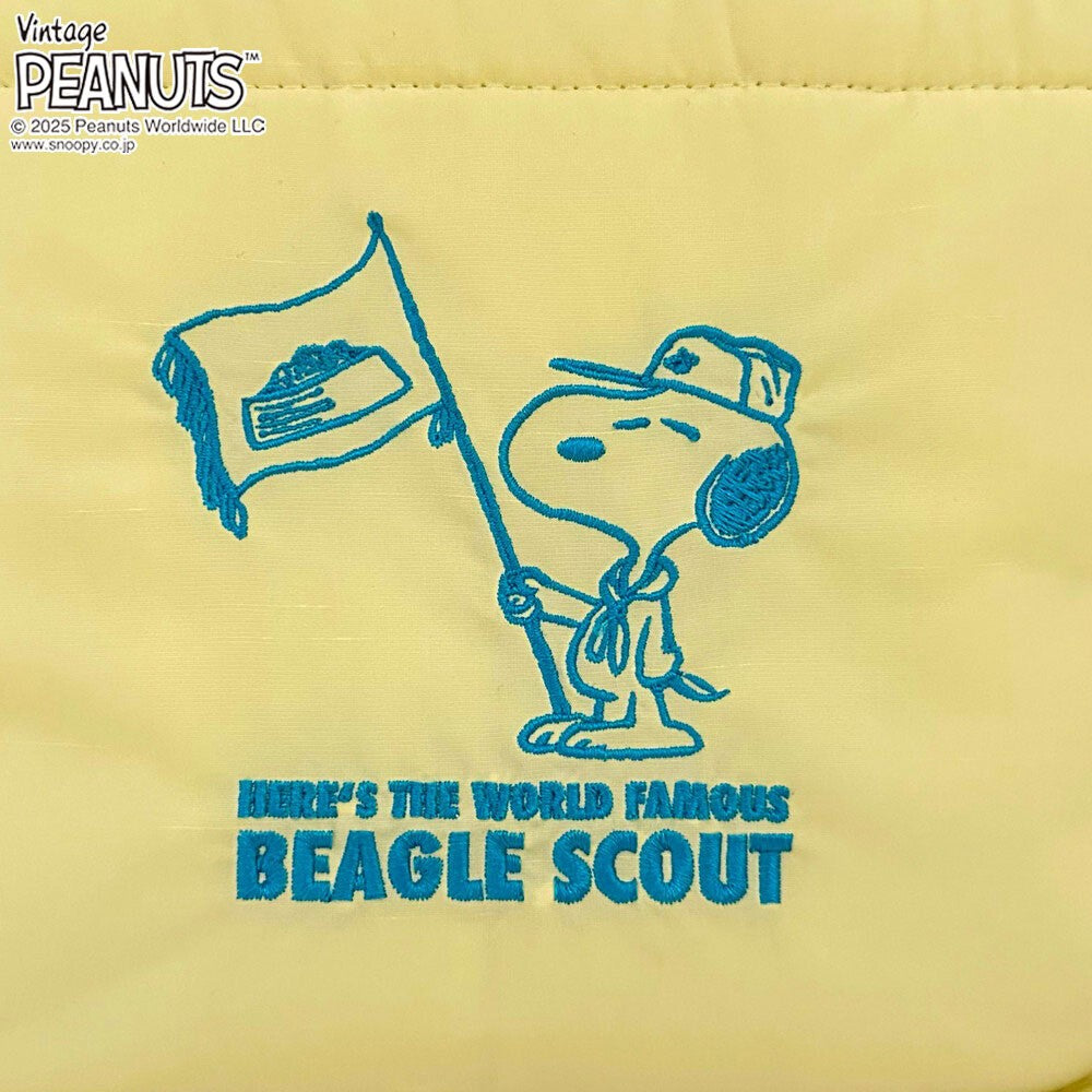 PEANUTS insulated bottle tote detail