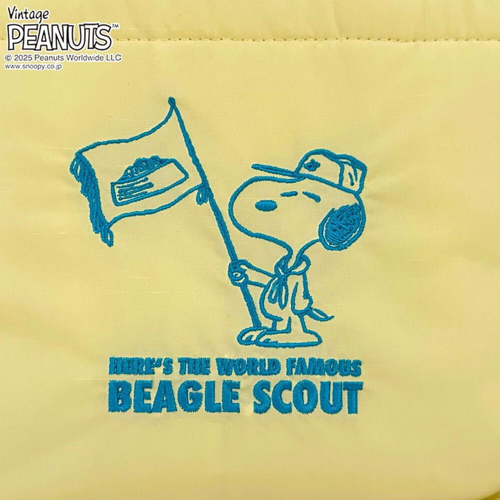 PEANUTS insulated bottle tote detail