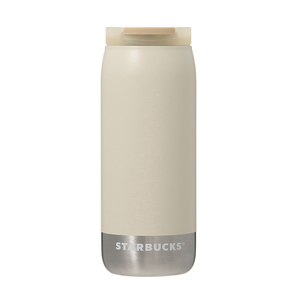 Starbucks Japan Ivory Stainless Steel Vacuum Bottle 355ml