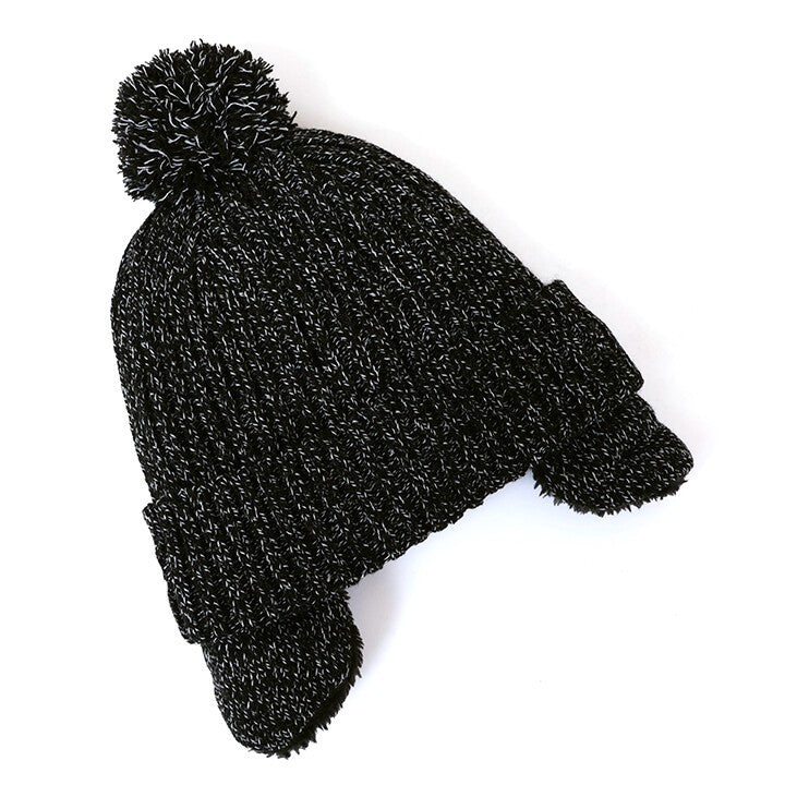 Champion Kids mixed rib ear-flap knit beanie product detail 5