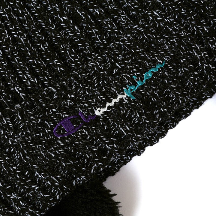 Champion Kids mixed rib ear-flap knit beanie product detail 6