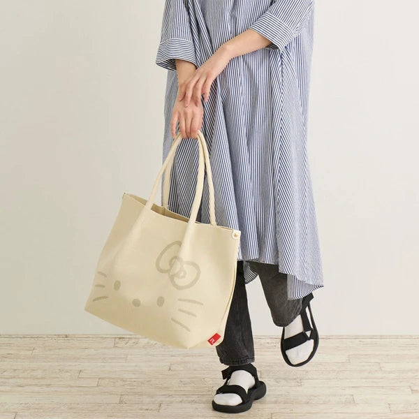 ROOTOTE x Hello Kitty Leforu Medium Knit Tote Bag – Preorder ROOTOTE