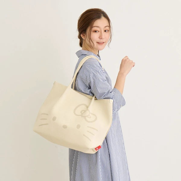 ROOTOTE x Hello Kitty Leforu Medium Knit Tote Bag – Preorder ROOTOTE