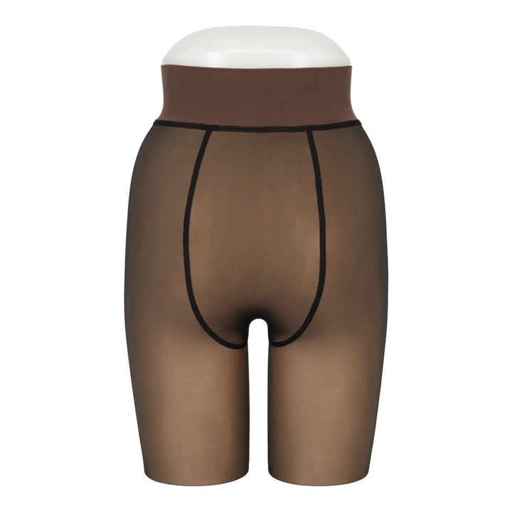 ATSUGI fleece-lined sheer-look tights product detail 3