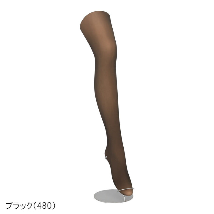 ATSUGI fleece-lined sheer-look tights product detail 4