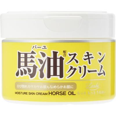Loshi Moist Aid Horse Oil Skin Cream R8 220g jar