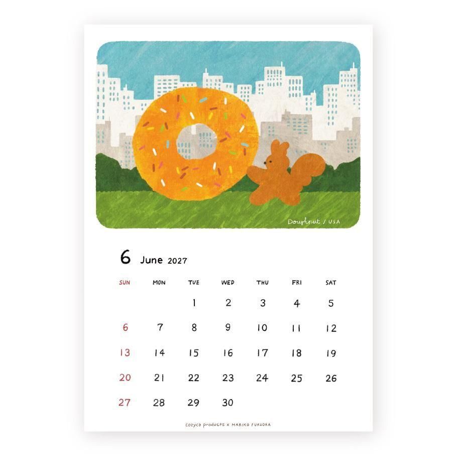Mariko Fukuoka 2027 calendar artwork – image 14