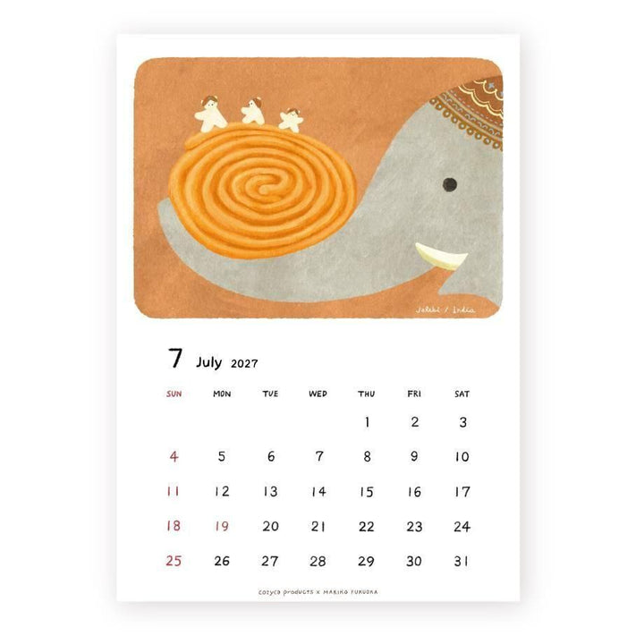 Mariko Fukuoka 2027 calendar artwork – image 15