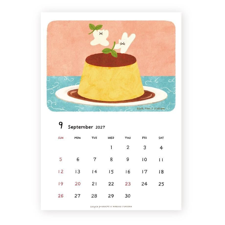Mariko Fukuoka 2027 calendar artwork – image 17