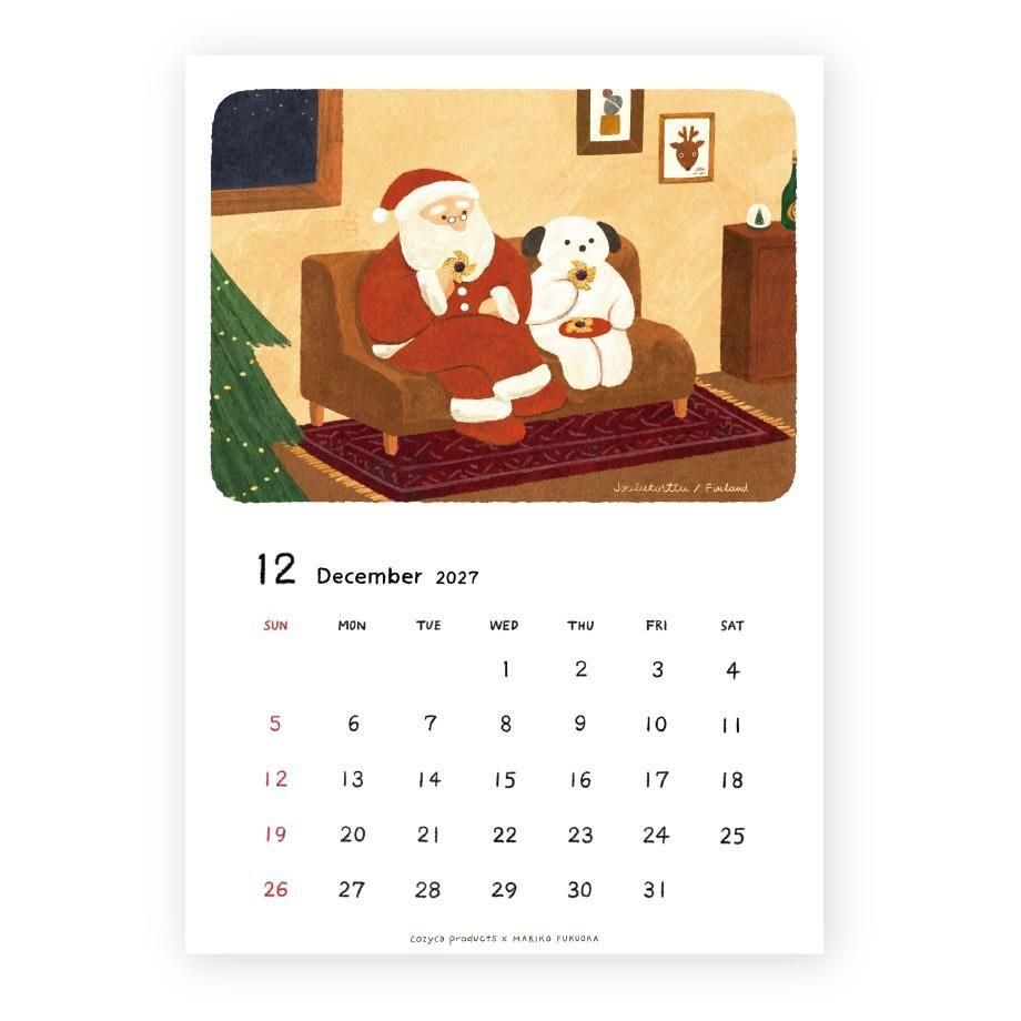 Mariko Fukuoka 2027 calendar artwork – image 20