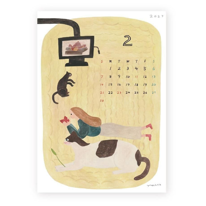 Necktie 2027 calendar artwork – image 11