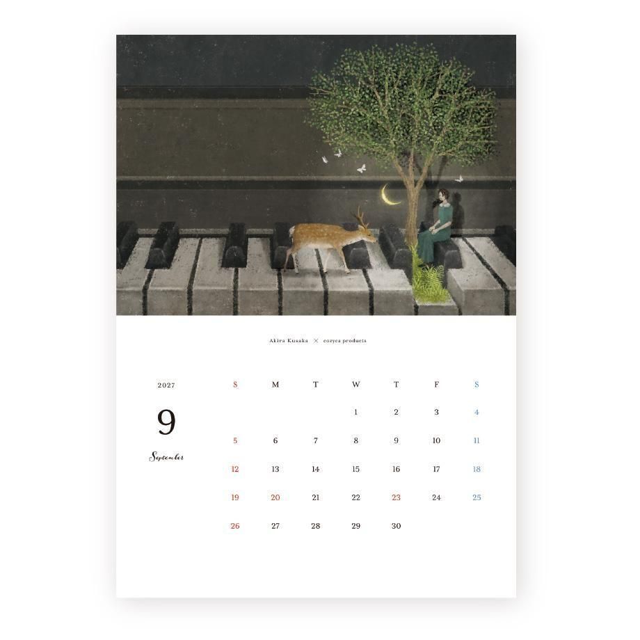 Akira Kusaka 2027 calendar artwork – image 17