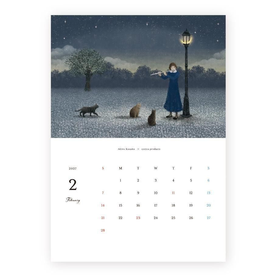 Akira Kusaka 2027 calendar artwork – image 10