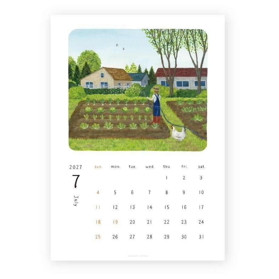 Midori Asano 2027 calendar artwork – image 15