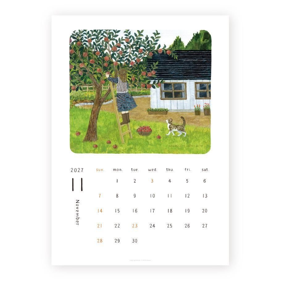Midori Asano 2027 calendar artwork – image 19