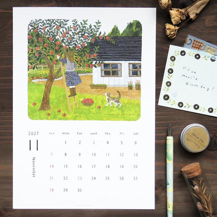 Midori Asano 2027 calendar artwork – image 7