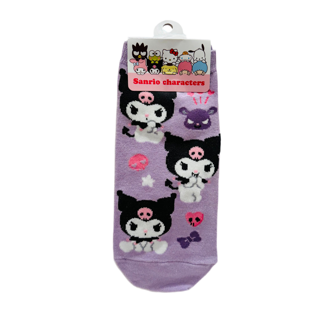Sanrio Characters Classic Low-Cut Socks 22-26cm Kuromi