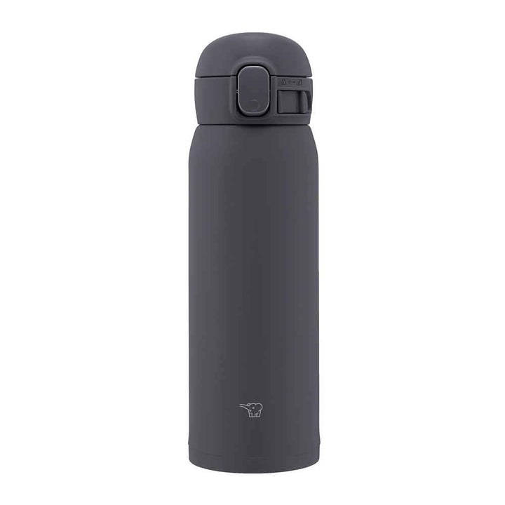 Zojirushi Stainless Steel Thermos Cup 480ml One-touch  Lightweight，Black