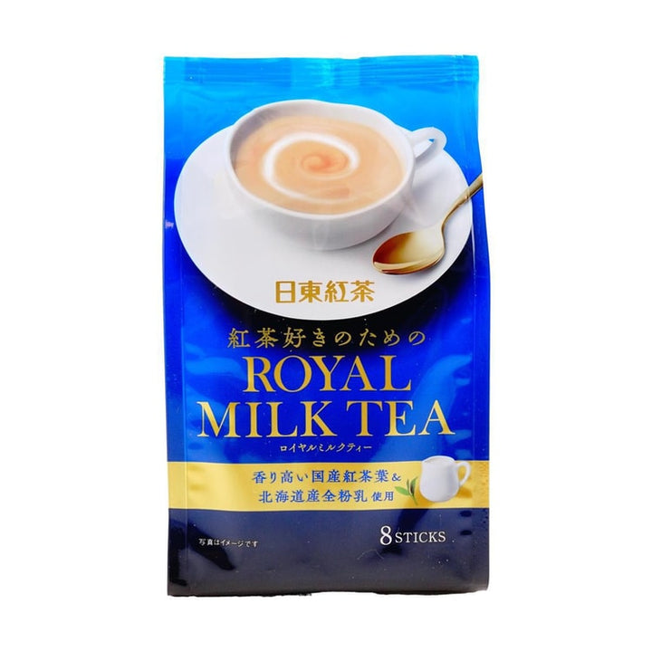 Nittoh Royal Milk Tea with Hokkaido Milk Powder – 8 Individually Wrapped Sachets Umeko Zakka