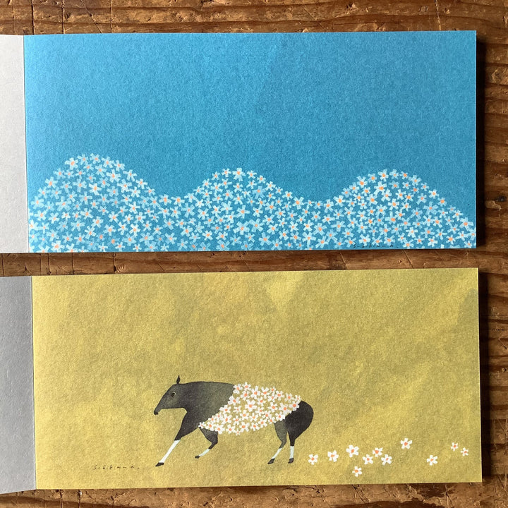 Cozyca Products Subikiawa NORANINJIN Mino Washi Mini Writing Pad