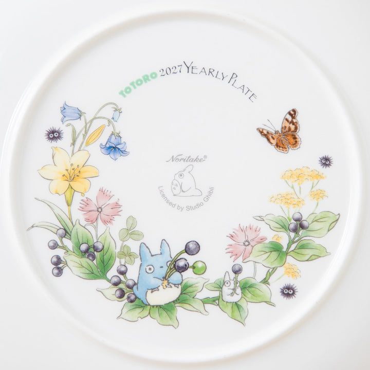 【Pre-Order】Studio Ghibli x Noritake My Neighbor Totoro 2027 Year Plate with Stand Studio Ghibli x Noritake