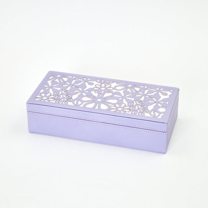 Jewelry box flower shape flat new product