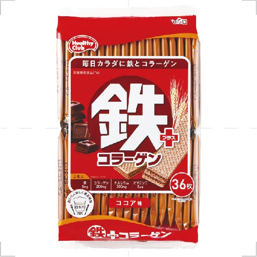 Hamada Iron and Collagen Wafers, 36 pieces Yui mart