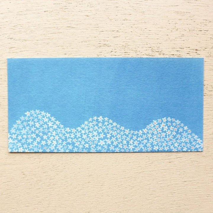 Subikiawa NORANINJIN blue floral writing paper design