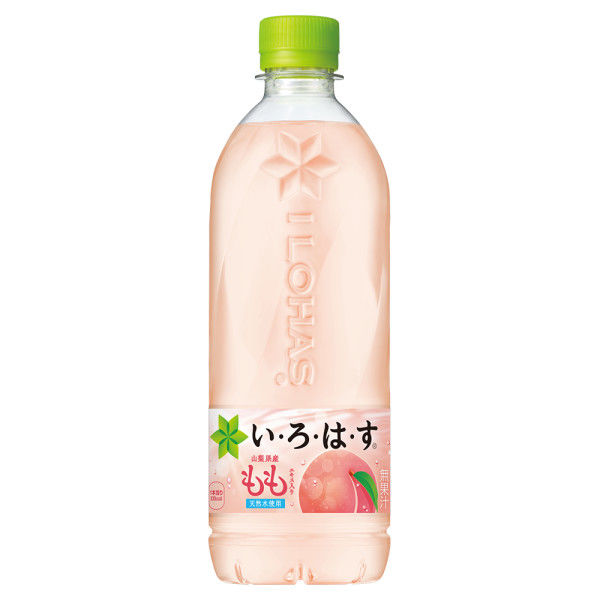 I LOHAS Peach Japanese Flavored Water 540ml Bottle Coca-Cola Bottlers Japan