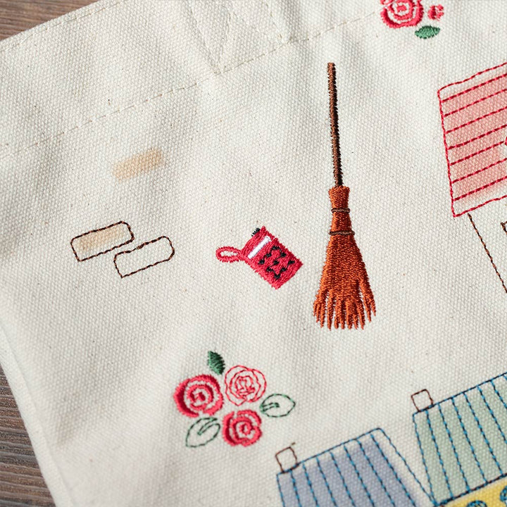 Studio Ghibli Kiki's Delivery Service Jiji in the City Tote Bag Marushin