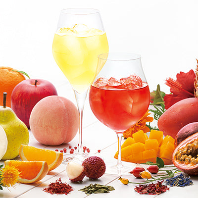 LUPICIA JUS T'AIME caffeine-free fruit tea serving inspiration