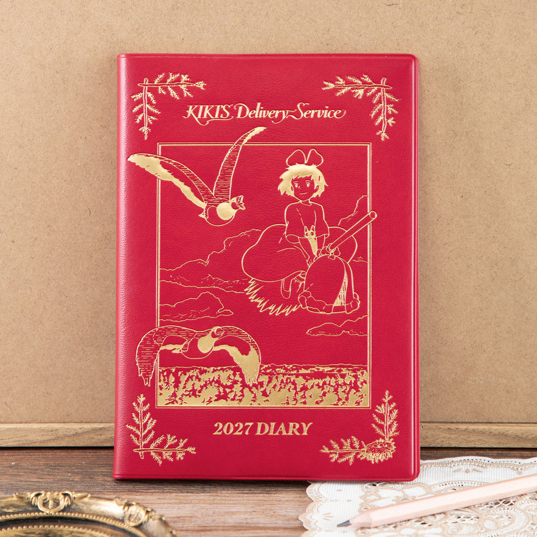 Studio Ghibli Kiki's Delivery Service 2027 B6 planner front cover MJT-27
