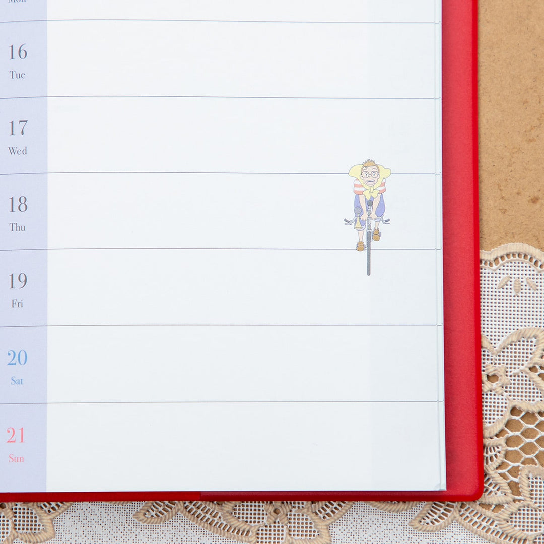 Kiki's Delivery Service B6 planner clear cover detail