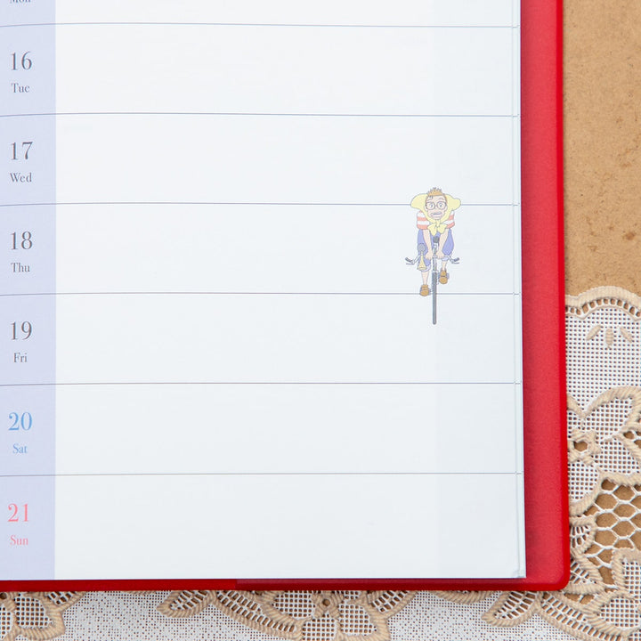 Kiki's Delivery Service B6 planner clear cover detail
