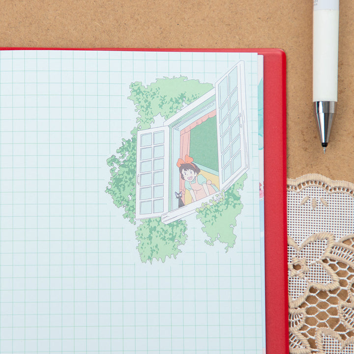 Kiki's Delivery Service 2027 B6 planner interior page sample