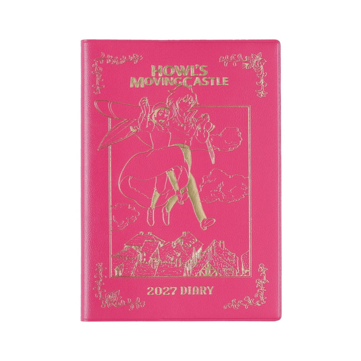 Studio Ghibli Howl's Moving Castle planner back detail