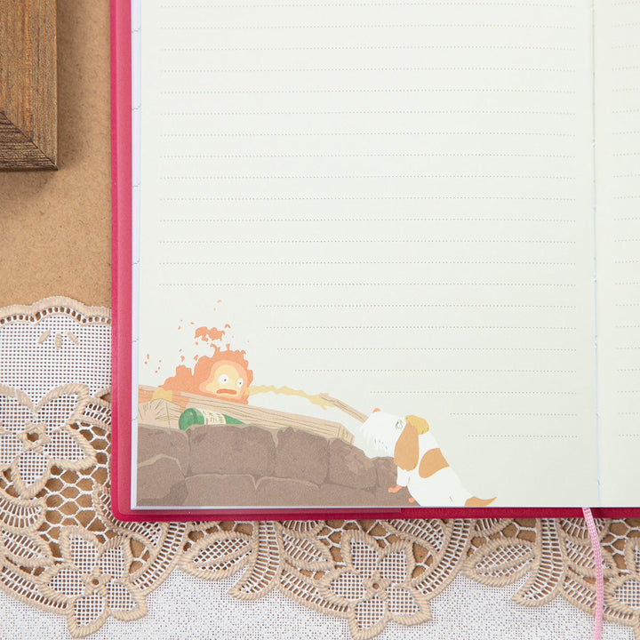 Studio Ghibli Howl's Moving Castle planner memo page detail