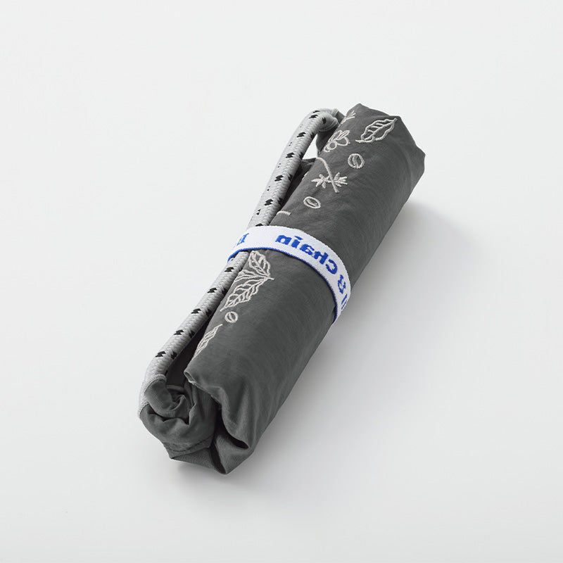 Blue Bottle Coffee Ball&Chain Embroidered Eco Bag Detail