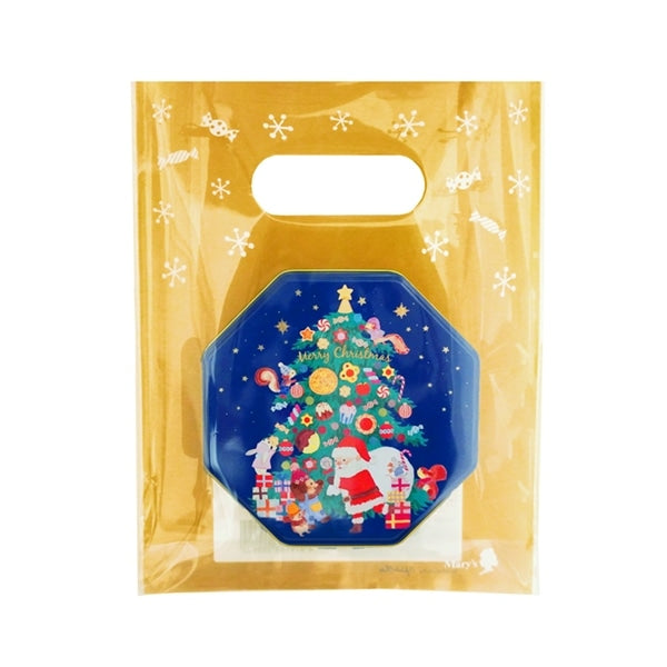 Mary's Christmas Series Tin Can Chocolate Gift Box,Blue