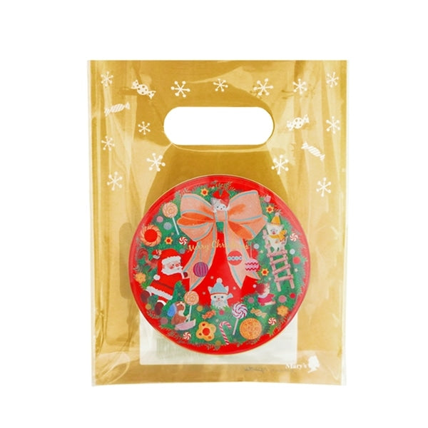 Mary's Christmas Series Tin Can Chocolate Gift Box,Red