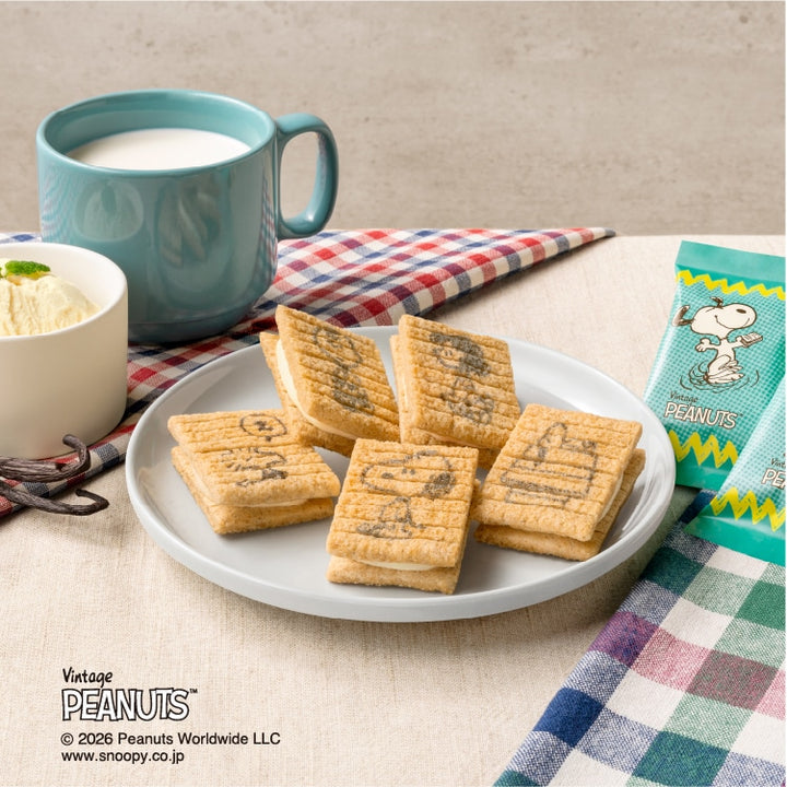 Snoopy Sugar Butter Sand Tree individually wrapped cookies