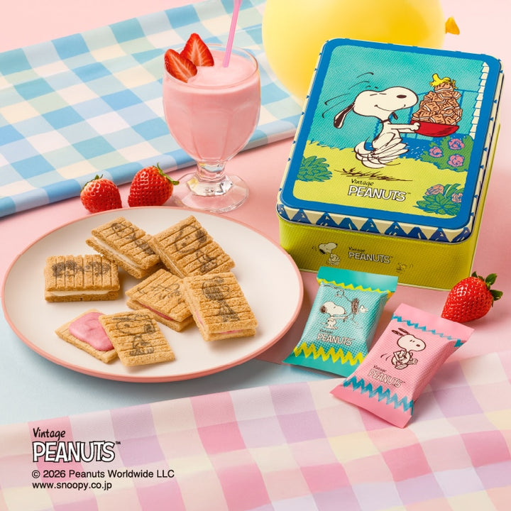 Snoopy Sugar Butter Tree assorted individually wrapped cookies