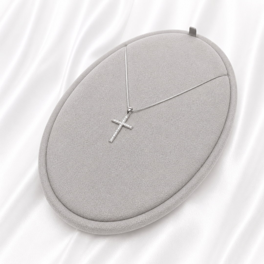 Dainty Cross Pendant Necklace Yui mart
