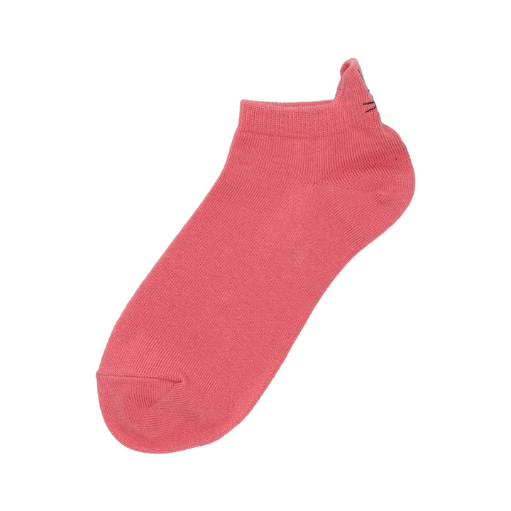 Kiki’s Delivery Service Jiji Embroidered Ankle Socks – Pink 23–25cm Studio Ghibli
