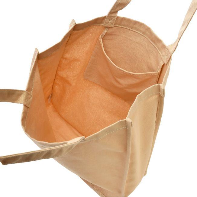 Disney Winnie the Pooh Basic Logo tote bag interior and handle detail