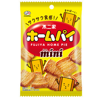 Fujiya Home Pie Mini butter pie biscuits 47g Japanese snack bag