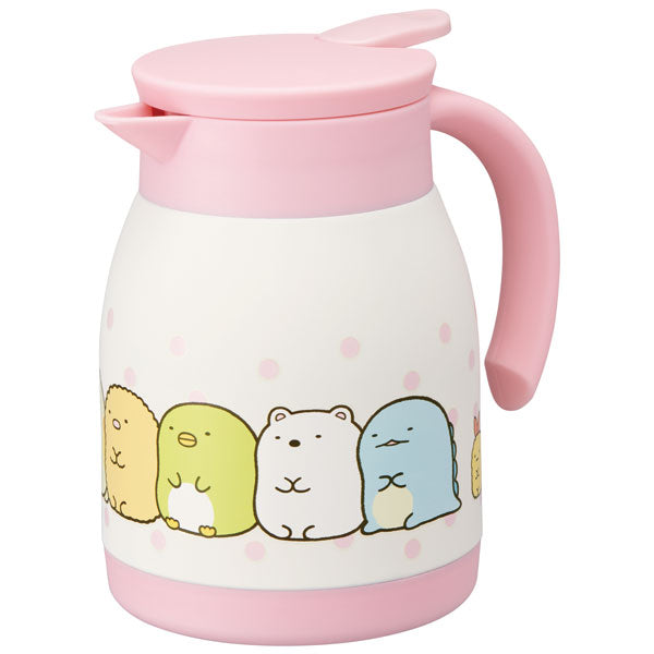 Skater Sumikko Gurashi 600ml insulated tabletop pot side view
