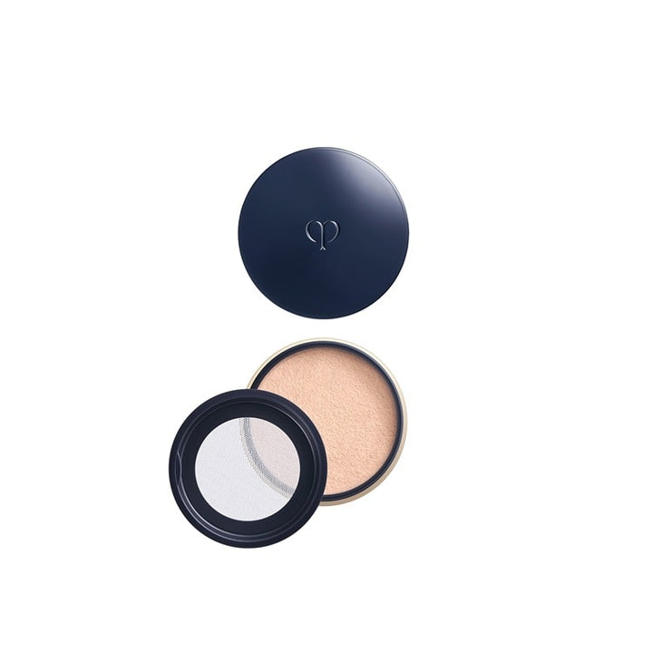 Clé de Peau Beauté loose face powder shade 2 Light Medium open compact with puff